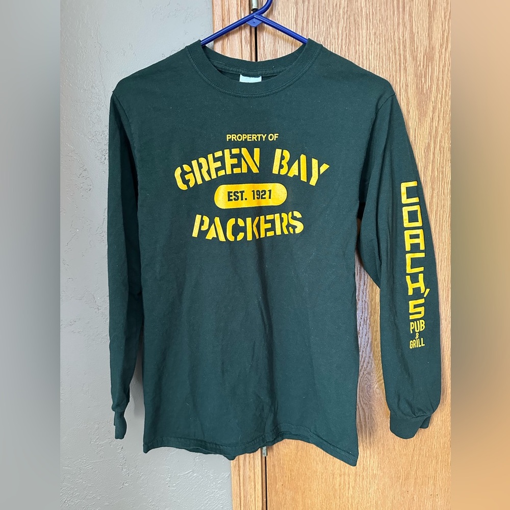 Green Bay Packers Long Sleeve Shirt - Green